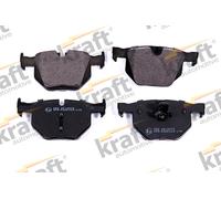 Pastiglie freno Assale posteriore 6012575 KRAFT AUTOMOTIVE per BMW 5 5 Touring 3