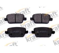 Kit di 4 pastiglie freno posteriori per FORD S-MAX 2.0 TDCi