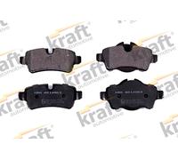 Kit di 4 pastiglie freno posteriori per MINI MINI 1.6 Cooper D