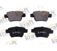 Kit di 4 pastiglie freno posteriori per PEUGEOT 207 1.4 HDi