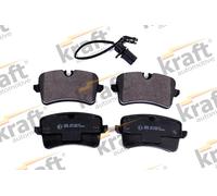 Pastiglie freno Assale posteriore 6010047 KRAFT AUTOMOTIVE per AUDI PORSCHE