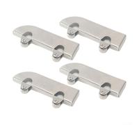 Kit di 4 pulegge in acciaio inox per porte scorrevoli e lucernari, costruzione forte e resiliente (ruota lor)