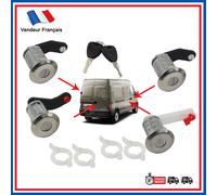 Kit Di 4 Serrature Di Porta Neiman Renault Master Ii 1998 A 2010 - 7701470952