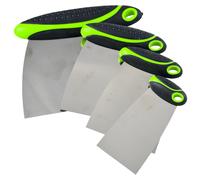 KIT DI 4 SPATOLE DI ACCIAIO