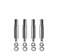 Kit di 4 supporti per tamburo anteriore e posteriore con filettatura sinistra e destra, in lega di acciaio ad alta resistenza per Admiral per modelli Amana, incl