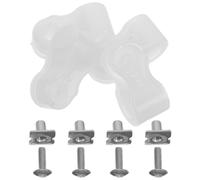 Kit di 4 viti per casco da football, compatibile con casco Schutt 7 e Riddell,