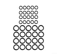 Kit di 40 guarnizioni in gomma per idropulitrice O-For per raccordi a connessione rapida da 1/4" M22 3/8", set di ricambio