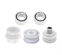 Kit di 5 cuscinetti per robot da piscina per Hayward per TIGERSHARK QC Plus AV500, include parti di ricambio per puleggia motrice RCX26000/RCX26001/RCX26002/RCX26005, bianco