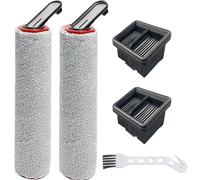 Kit di 5 pezzi di ricambio per aspirapolvere DREAME H15 Pro/H12 Pro Flexreach Wet Dry e Wet Dry, 2 rulli per spazzole, 2 filtri 1 spazzola per la pulizia