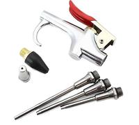 Kit Di 5 Pezzi/set Di Pistola For Soffiaggio Con Compressore D'aria, Utensile In Metallo, Attacco NPT, Kit Di Ingresso Aria, Soffiatore A Spruzzo, Ago Gonfiabile, Accessori For La Pulizia, Kit Di Stru