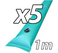 Kit di 5 salsicciotti da 1m per telo invernale piscina
