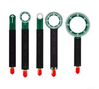 Kit di 5 sonde conduttive vicino al campo per analisi EMC, PCB e antenna in rame per l'identificazione di sorgenti EMI in componenti elettronici, portatile verde e nero