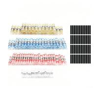 Kit di 500 connettori termorestringenti per saldatura, con corpo terminale ad anello di stagno e guarnizione impermeabile, adatto per progetti di riparazione automobilistica, marina ed elettrica