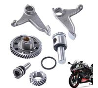 Kit di 6 bilancieri silenziosi per albero a camme, di modifica ad alte prestazioni, componenti di valvola robusti per ripristinatore, costruttori, moto da cross, pendolari