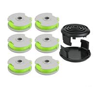 Kit di 6 bobine con 2 per Worx per decespugliatori a filo e cordless WA0014 WG168 WG184 WG190 WG191