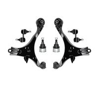 Kit di 6 bracci di controllo della sospensione anteriore inferiore, giunti sferici, collegamenti della barra stabilizzatrice compatibili con Honda CIVIC ACURA EL 2001-2002 K640288