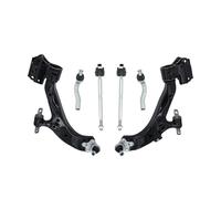 Kit di 6 bracci di controllo delle sospensioni anteriori inferiori con giunti sferici, tiranti interni ed esterni, compatibili con Honda CR-V 2015-2016