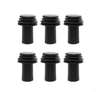 Kit di 6 coperture protettive in gomma per camper, per estensione grondaia per grondaie, coperture per evitare danni alle grondaie del camper, sostituzione diretta