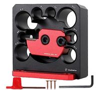 Kit di 6 pezzi per realizzare tasselli, sistema metrico da 8 mm a 20 mm regolabile con lama in carburo, durevole trapano elettrico per fresatura e fresatura asta rotonda, taglierina per bastoni di