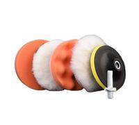 Kit di 6 spugne for lucidatura auto, macchina for e ceratura, spugna lucidante, rimozione graffi tamponi cera(5 inches)