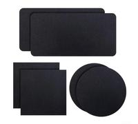 Kit di 6 toppe impermeabili, riparazione autoadesiva per 6 pezzi | Patch elastica della toppa della stuoia di salto di auto per le toppe rimbalzanti impermeabili del castello delle lacrime