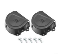 Kit di 7 cinghie di protezione per tosaerba John-Deere D130 D105 D125 D110 E130 E100 LA125, protezioni laterali sinistra e destra con viti, protegge le cinture da rocce e detriti, riduce i detriti