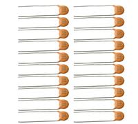 Kit di 70 condensatori in ceramica 50 V 150 PF condensatori a disco per circuiti elettronici fai da te, componenti di colore casuale