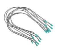 Kit di 8 clip di ricambio per bigodini a caldo color argento, perni di fissaggio per rulli a caldo adatti a 5 cm, strumenti di ricambio per styling ed elettrodomestici, kit di ricambio per rullo caldo