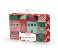 Kit di 8 sospensioni per la casa di Natale