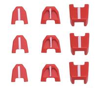 Kit di 9 cuscinetti No-Mar per cucitrice 42-38-0017, non lascia segni, per la protezione delle superfici, pressione costante delle unghie, in plastica, installazione minima, cuscinetti morbidi per