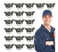 Kit Di A Farfalla - Bulloni Hardware in Acciaio Ergonomico per Driver da 6,35 mm | in Metallo per Usi Diversi | Per Papà Uomini E Adulti Per Riparazioni Automobilistiche Mobili E Domestiche