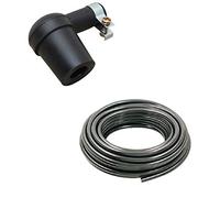 Kit di accensione universale: filo a candela da 7 mm + antiparassitario per motorino, scooter, moto, tosaerba, motore, cappuccio per candela