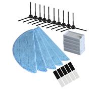 Kit di Accessori Aspirapolvere Robot, 10pcs Spazzola Laterale + 5pcs Filtro Hepa