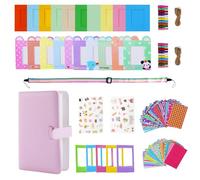 Kit di accessori colorati, compatibile con Fujifilm Mini 9, 8, 11, 12, 70, 90, accessori, include album fotografici, adesivi per film, supporti da scrivania, clip per cornici da appendere, cinghie