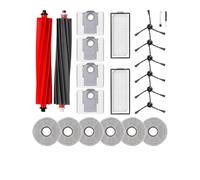 Kit Di Accessori Compatibile Con Roborock Qrevo Master/Slim Robot Aspirapolvere Parti Spazzola Laterale Principale Filtri HEPA Panno For Mocio Sacchetti For La Polvere