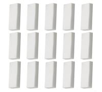 Kit di accessori compensatore di galleggiamento con 15 gomme piatte in gomma per blocco note subacqueo, design morbido e pulito, per lavagne subacquee