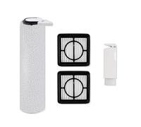 Kit di accessori di ricambio compatibile con aspirapolvere Xiaomi Truclean W20 Wet Dry, include 1 spazzola a rullo in velluto morbido e 2 filtri HEPA lavabili, filtrazione ad alta efficienza per una