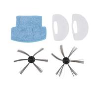 Kit Di Accessori Di Ricambio, Compatibile for Aspirapolvere Robot WAP, W100 W100C W90/W95 W96, Include 1 Filtro 2 Panni for Scopa 2 Spazzole Laterali