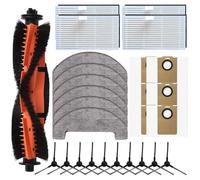Kit di accessori di ricambio per aspirapolvere robot uninell UR3 con spazzola principale, spazzole laterali, filtri, panni per mocio e sacchetti per la polvere per un supporto di pulizia costante (B)