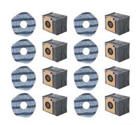Kit di accessori di ricambio per Eufy X10 Pro per Omni Robot Aspirapolvere, tra cui sei panni lavabili e otto sacchetti per la polvere per una cura efficiente del pavimento