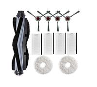 Kit di accessori di ricambio per Yeedi Mop Station Pro Robot Aspirapolvere Include 1 Spazzola Principale 4 Spazzole Laterali 4 Filtri 2 Spin Mopping Pads Parti (11 Pacchetto)