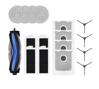 Kit di accessori for aspirapolvere robot compatibile con Ecovacs Deebot Mini, include spazzola principale, spazzola laterale, filtro, panno, sacchetto for la polvere e coprispazzola.