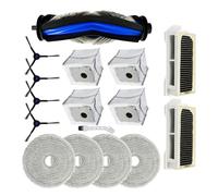 Kit Di Accessori For Mini Aspirapolvere Robotizzato 16 Pezzi Combinazione Di Mop For Sacchetto For La Polvere Con Spazzola Laterale A Rullo Principale, Compatibile For ECOVACS, Compatibile For Deebot