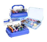 Kit di accessori for utensili rotanti da 310 pezzi con gambo da 3,2 mm compatibile con mini trapani Dremel, levigatura, taglio, incisione e foratura