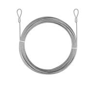 Kit di accessori for vele ombreggianti rettangolari e quadrate, 4 pezzi, corda in acciaio inossidabile 304, stendibiancheria ricambio