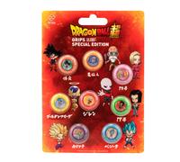 FR-TEC PS4 Grips Set Fighters - Mejora Agarre y Precision - Licencia Oficial Dragon Ball Super - Compatible PS5 y PS4 - Color V