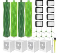 Kit di accessori iRobot Roomba, filtro HEPA, spazzole laterali principali e sacchetto for la polvere, compatibile con Roomba serie I7, I7+, I8, E5, E6.(Robot iRobot 26pcs)