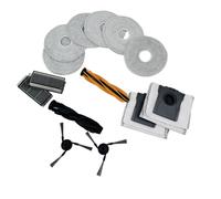 Kit di accessori originale compatibile con aspirapolvere robot Dreame X40Plus/Pro Ultra/X50/X50Pro/Master/Ultra Complete/Ultra/S40, 1 spazzola principale, 1 spazzola rotante, 2 filtri HEPA, 2