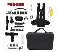Kit di accessori per action camera con impugnatura flottante, set di supporti sportivi universali 50 in 1 per GoPro Hero8 7 6 e SJCAM Campark,