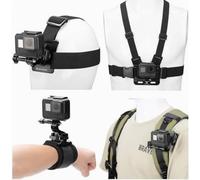 Kit di accessori per action camera K&F Concept: tracolla, zaino, supporto per tracolla per DJI Osmo 360, Insta360 X5, FX4 e FX3, testa girevole a 360
